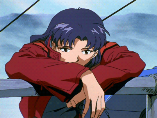Major Katsuragi looking concerned